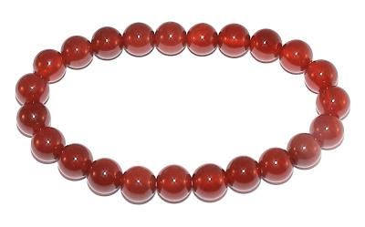 ハイグレード <8mm丸玉> メノウ ブレスレット
