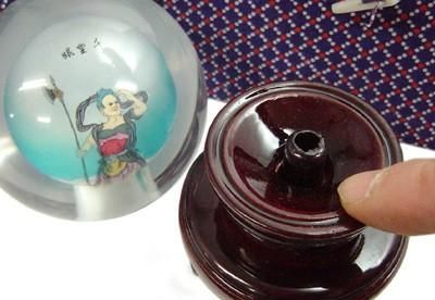 媽祖 硝子内絵 媽祖A/媽祖B/順風/千里眼★風水 置物