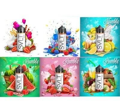 赤字上等★激安セール【在庫ラスト2個★即納可能】Humble Juice Co. SALTシリーズ 120ml 各種★ニコチン濃度0%★VAPE・ベイプ 米国製 ハンブル【新品・未開封】