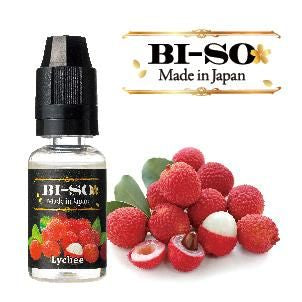 赤字上等★激安セール【在庫ラスト1個★即納可能】国産 電子タバコ用リキッド BI-SO Lychee 15ml★ニコチン濃度0%★VAPE・ベイプ 日本生産 ライチ ビソ【新品・未開封】