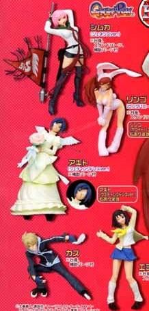 バンダイ ¥200カプセル HGIFシリーズ エア・ギア トリック2 ノーマル全5種セット