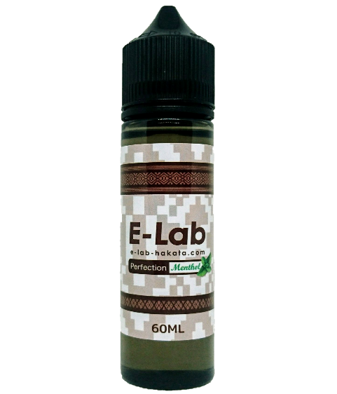 赤字上等★激安セール【在庫ラスト4個★即納可能】国産 電子タバコ用リキッド E-Lab Perfection Menthol 60ml★ニコチン濃度0%イーラボ パーフェクション メンソール 日本生産