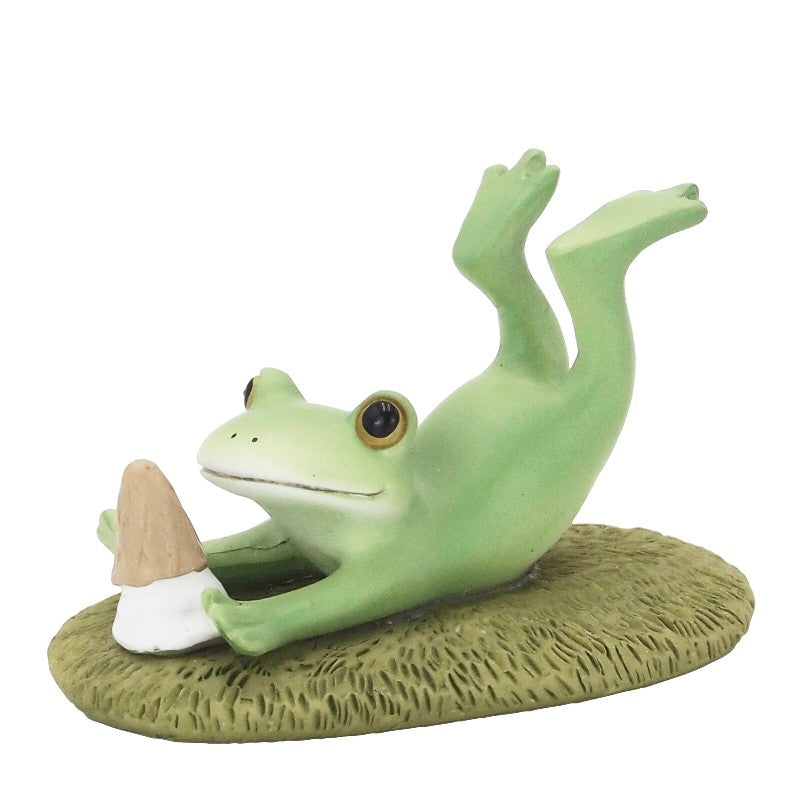 【在庫あり★即納可能】コポー 転んでアイスを落としたカエル Copeau★風水★金運【新品】【蛙/カエル/かえる】【置物】【キャラクターグッズ★雑貨】626204