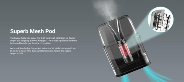 赤字上等★激安セール【在庫ラスト7個★即納可能】Innokin Klypse Pod Cartridge 2ml(3pcs/pack)★イノキン クリプス ポッドカートリッジ 3個入りセット