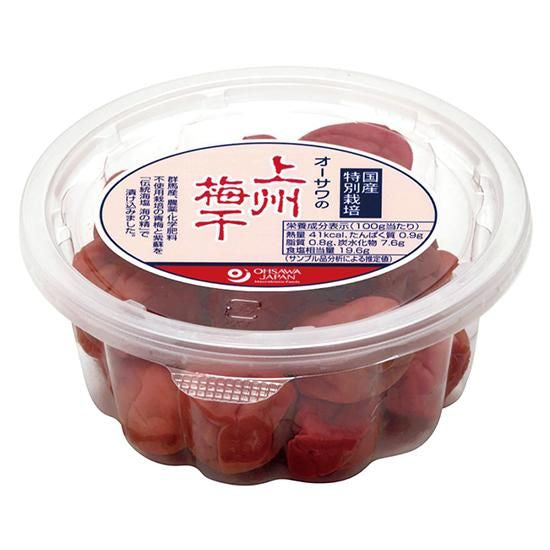 【お取り寄せ★納期 最長 約2週間】オーサワの上州梅干(カップ) 200g