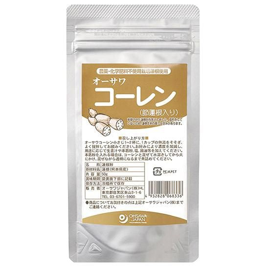 【お取り寄せ★納期 最長 約2週間】オーサワ コーレン (節蓮根入り)50g