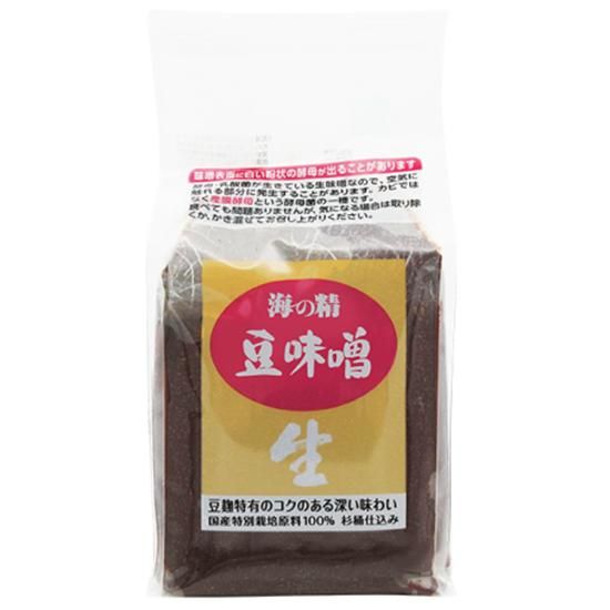 【お取り寄せ★納期 最長 約2週間】海の精 豆味噌(国産特別栽培原料)1kg