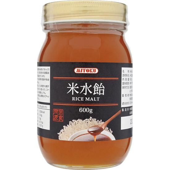 【お取り寄せ★納期 最長 約2週間】ミトク 米水飴 (大) 600g