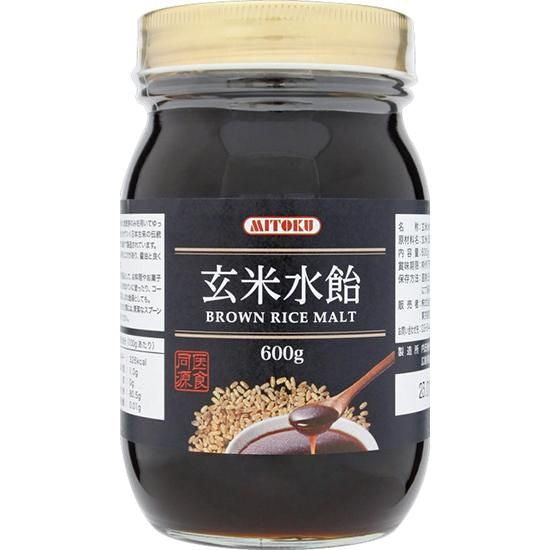 【お取り寄せ★納期 最長 約2週間】ミトク 玄米水飴 (大) 600g