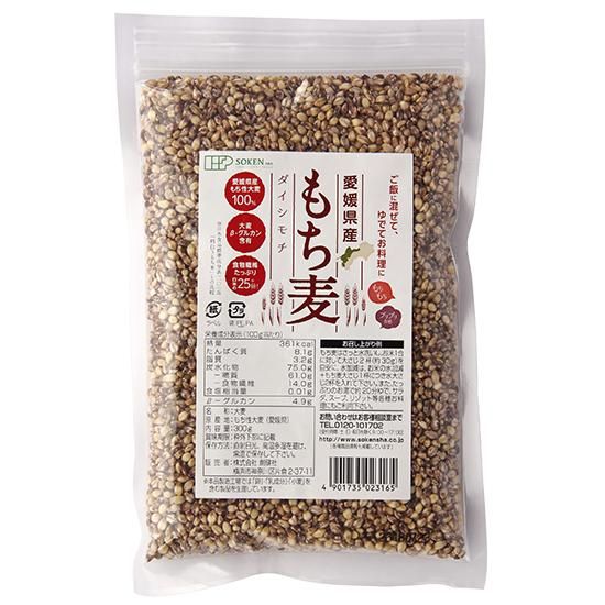 【お取り寄せ★納期 最長 約2週間】創健社 愛媛県産もち麦 300g/ 130493