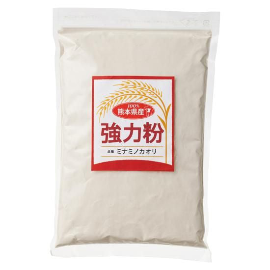 【お取り寄せ★納期 最長 約2週間】オーサワ 熊本県産強力粉 500g