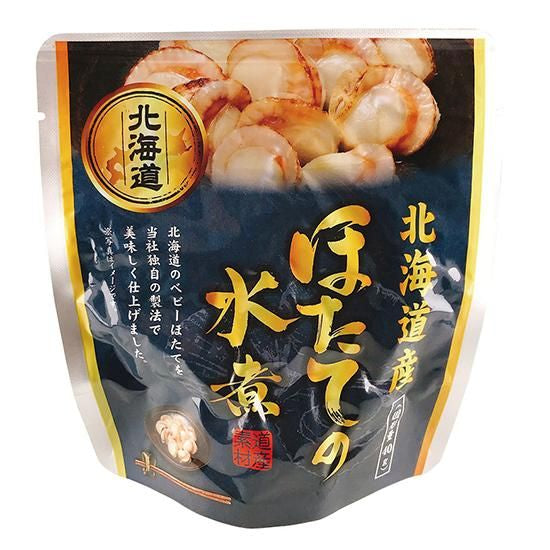 【お取り寄せ★納期 最長 約2週間】オーサワ 北海道産ほたての水煮 65g(個形量40g)