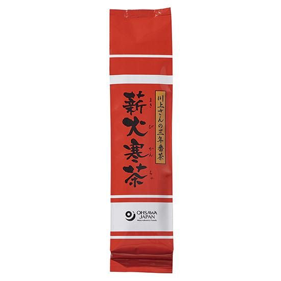 【お取り寄せ★納期 最長 約2週間】オーサワ 川上さんの三年番茶 薪火寒茶 (小) 120g