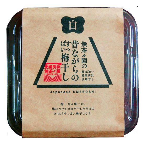 【お取り寄せ★納期 最長 約2週間】無茶々園 昔ながらのすっぱい梅干し150g