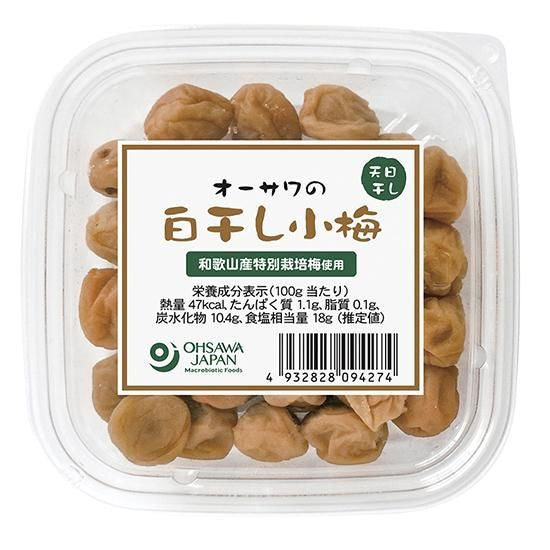 【お取り寄せ★納期 最長 約2週間】オーサワの白干し小梅 80g※限定品