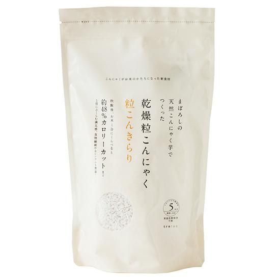 【お取り寄せ★納期 最長 約2週間】ムソー トレテス 粒こんきらり(乾燥粒こんにゃく) 65g×5袋