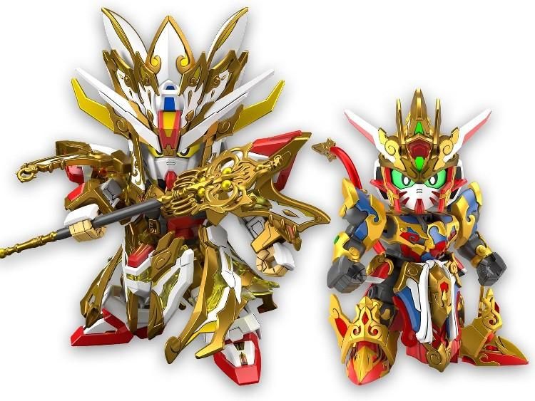 【在庫あり★即納可能】バンダイ SDW HEROES ヒーロー再臨! 復活の悟空インパルスガンダム & 三蔵ストライクフリーダムガンダム セット (ガンプラ)