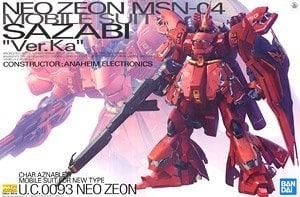 MG 1/100 サザビー Ver.Ka ガンプラ｜バンダイ｜伊賀屋