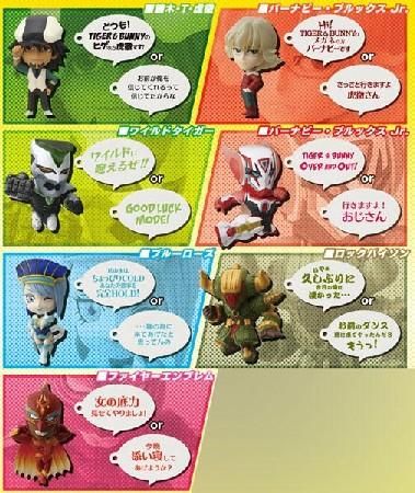 【市場最安】食玩 TIGER&BUNNY(タイガー&バニー) マスコットでもワイルドに咆えるぜ!! BOX(10個入)