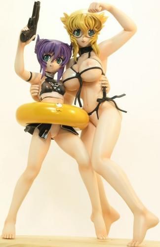 A-label 斬魔大聖デモンベイン 1/7スケール アル&ライカ 水着透けVer. PVC完成品