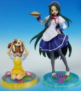 【即納】WAVE(ウェーブ) 涼宮ハルヒの憂鬱 鶴屋さん&キョンの妹 セット 1/10 完成品フィギュア