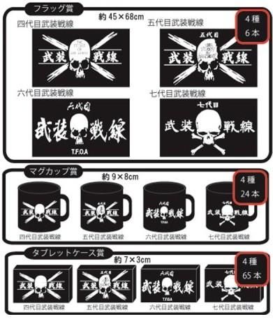 ダイブ システムサービス クローズ&WORSTくじ 第2弾 武装戦線編 景品100本入り