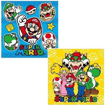 【在庫あり★即納可能】マリオブラザーズ ハンカチ 各種★入園・入学・新学期に!