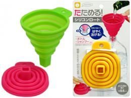 【在庫あり★即納可能】たためる!シリコンロート 大★収納便利なじょうご【新品★未使用品】