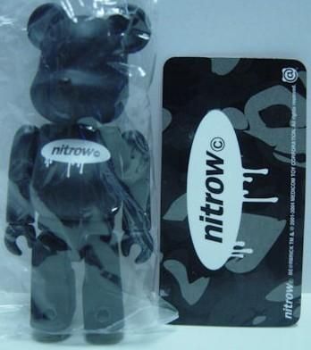 【即納可能】メディコム・トイ BE@RBRICK(ベアブリック) シリーズ8 シークレット nitrow★出現率0.52%