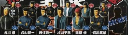 システムサービス ¥300カプセル クローズ&WORST フィギュア 第4弾 黒焚連合編 レアVer.6種セット
