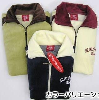 【市場最安に挑戦】surfboard factory ベロア フルジップジャケット