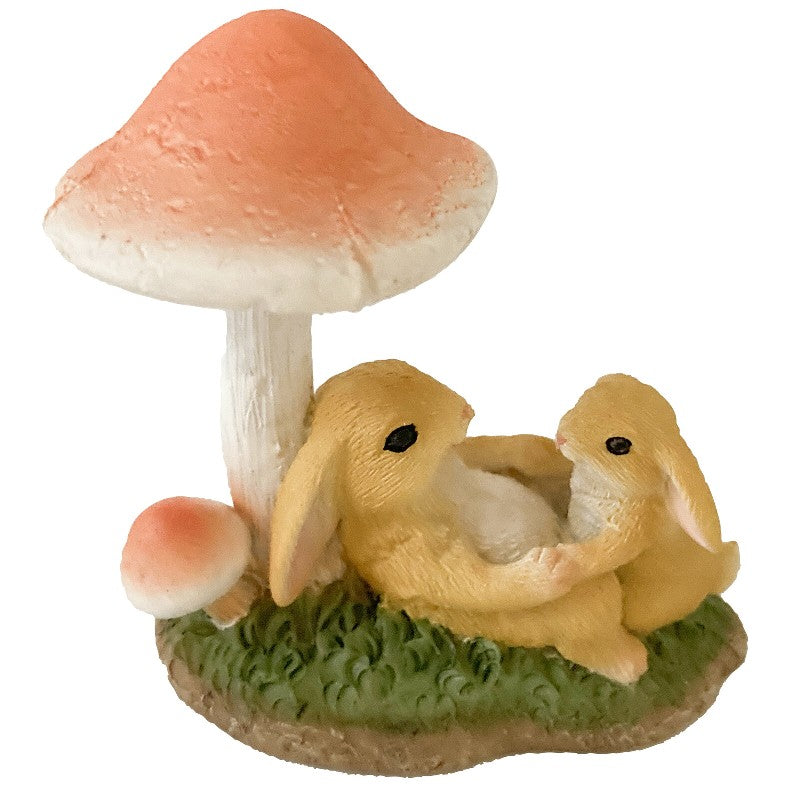 【在庫あり★即納可能】コポー キノコラビット ファミリー ウサギ Copeau★風水★金運【新品】【うさぎ/兎】【置物】【キャラクターグッズ★雑貨】74478