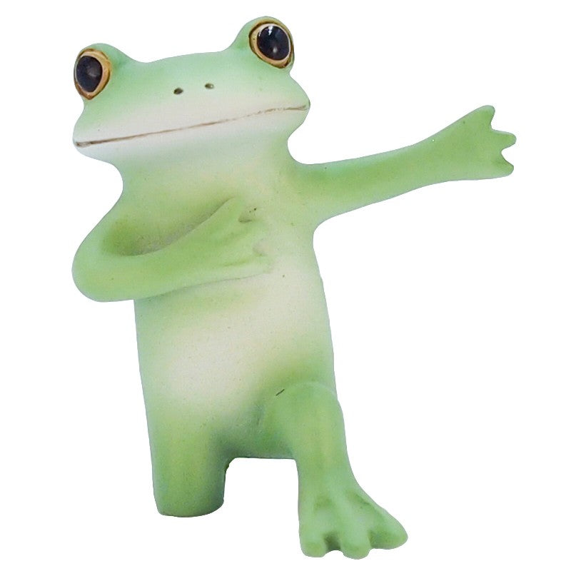 【在庫あり★即納可能】コポー ミニサイズ ご紹介するカエル Copeau★風水★金運【新品】【蛙/カエル/かえる】【置物】【キャラクターグッズ★雑貨】621573