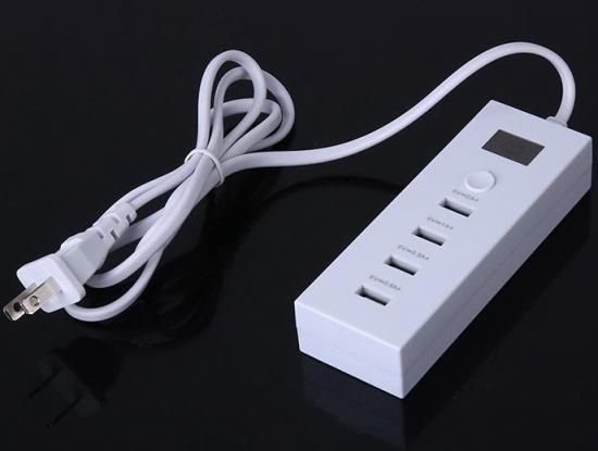 【在庫ラスト1個★即納可能】4ポート USB充電器 AC電源アダプター★4-Port USB Wall Charger AC Power Adapter
