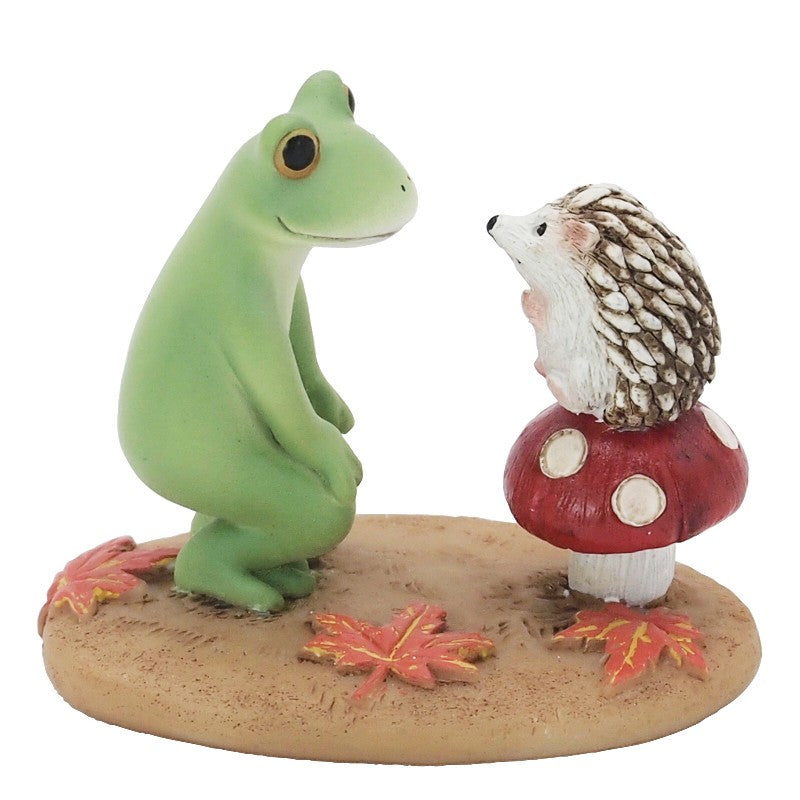【在庫あり★即納可能】コポー ハリネズミとカエル Copeau★風水★金運【新品】【蛙/カエル/かえる】【置物】【キャラクターグッズ★雑貨】626228
