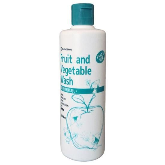 【お取り寄せ★納期 最長 約2週間】地の塩　Fruit and Vegetable Wash (果物野菜洗い) 290ml