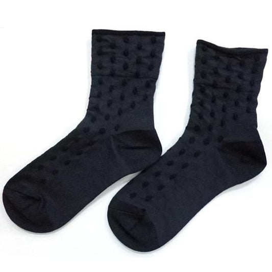 【お取り寄せ★納期 最長 約2週間】Wing25 水玉ソックス M