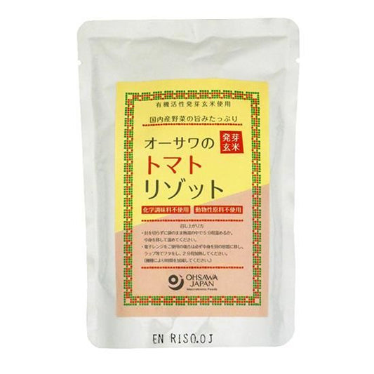 【お取り寄せ★納期 最長 約2週間】オーサワの発芽玄米 トマトリゾット 200g