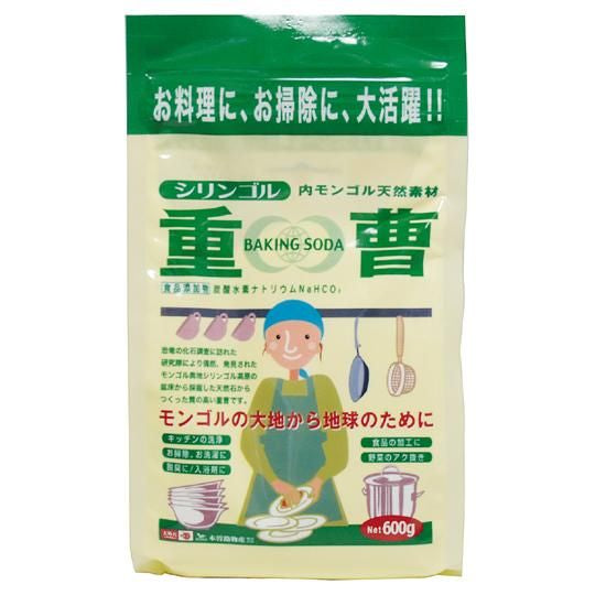 【お取り寄せ★納期 最長 約2週間】オーサワ 木曽路物産 天然重曹 600g★食品グレード
