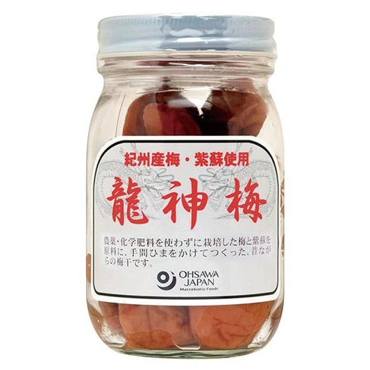 【お取り寄せ★納期 最長 約2週間】オーサワ 龍神梅 （ビン） 300g