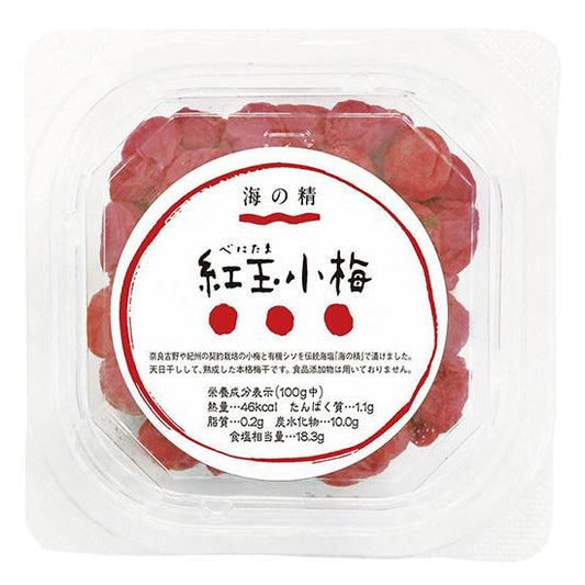 【お取り寄せ★納期 最長 約2週間】海の精 紅玉小梅 120g