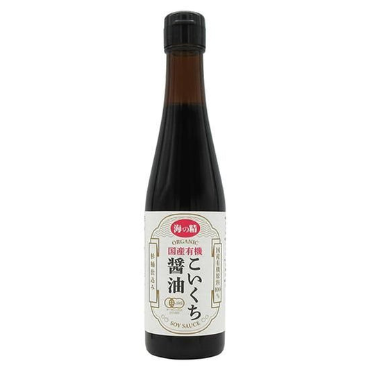 【お取り寄せ★納期 最長 約2週間】オーサワ 海の精 国産有機こいくち醤油 300ml