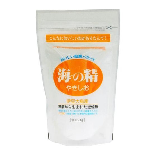 【お取り寄せ★納期 最長 約2週間】海の精 やきしお スタンドパック 150g