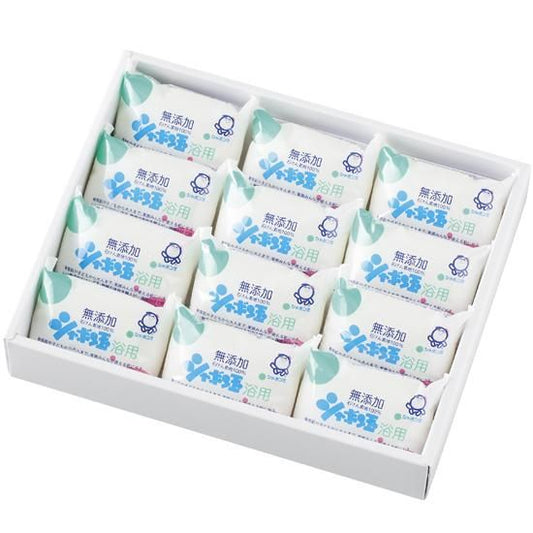 【お取り寄せ★納期 最長 約2週間】シャボン玉 浴用石けん 12個入り