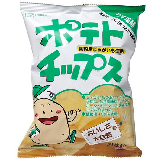 【お取り寄せ★納期 最長 約2週間】創健社 ポテトチップスうす塩味60g/ 160452