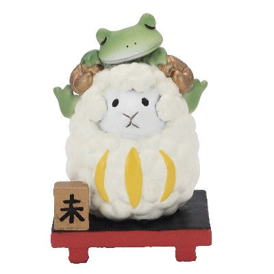 【在庫あり★即納可能】コポー 干支未ダルマとカエル Copeau★風水★金運【新品】【蛙/カエル/かえる】【置物】【キャラクターグッズ★雑貨】626243