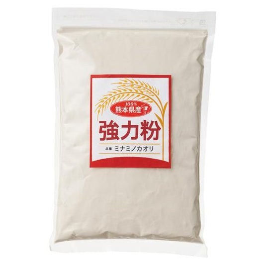 【お取り寄せ★納期 最長 約2週間】オーサワ　熊本県産強力粉 500g