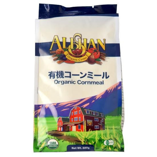 【お取り寄せ★納期 最長 約2週間】アリサン G134 有機コーンミール 680g