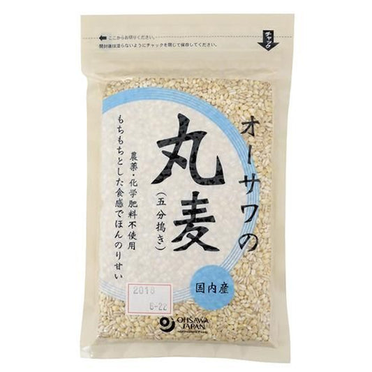 【お取り寄せ★納期 最長 約2週間】オーサワの丸麦（5分搗き） 300g