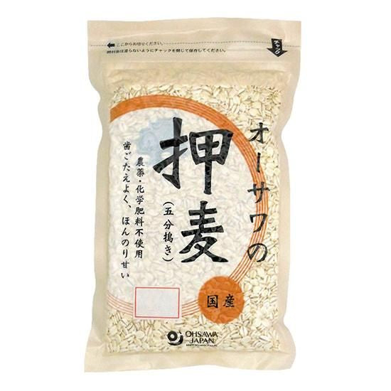【お取り寄せ★納期 最長 約2週間】オーサワの押麦（5分搗き） 300g